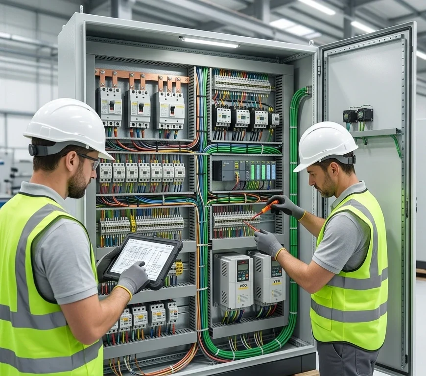 Electrical Panel Design & Manufacturing by NexVolt Engineering & EPC Solutions