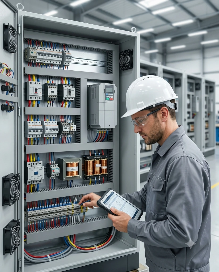 VFD Panel Design and Manufacturing by NexVolt Engineering & EPC Solutions